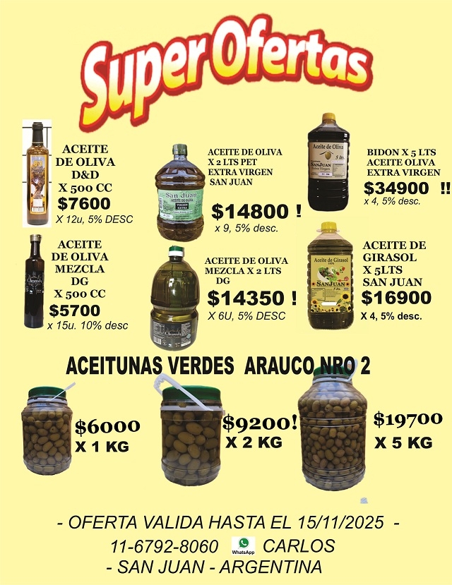 _super ofertas olivas   octubre