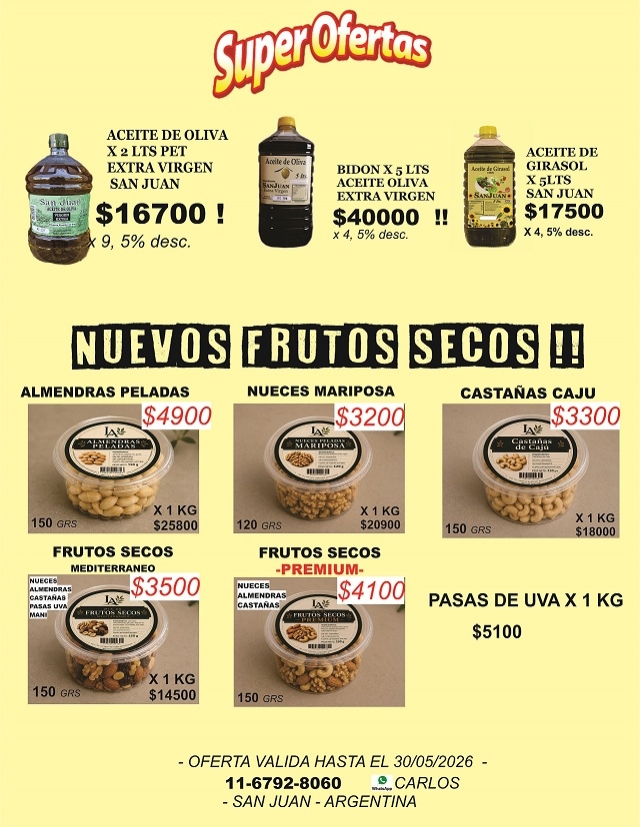 _super ofertas olivas   mayo   2026